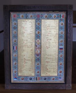 Arreton Roll of Honour