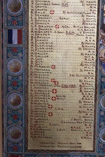 Arreton Roll of Honour