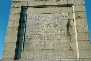 Yarborough monument inscription