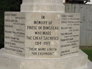 Binstead War Memorial