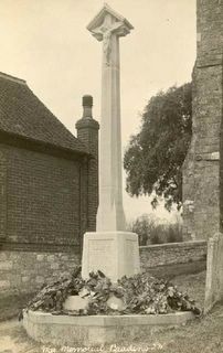 Brading : War Memorial : in the 1920's