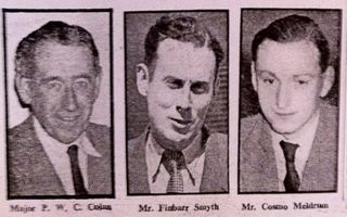Major Colan, Finbarr Smyth, Cosmo Meldrum