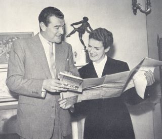 Jack Hawkins and Muriel Hanning-Lee