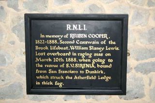 Brook St Mary RNLI plaque 3
