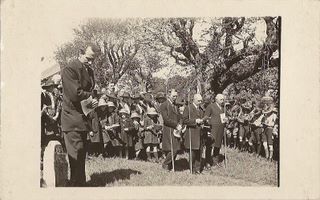 Carisbrooke War memorial unveiling