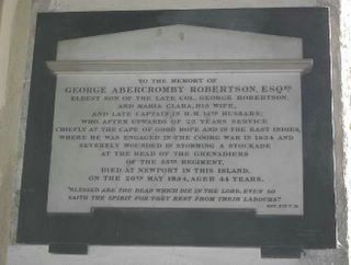 Carisbrooke St Mary's : G A Robertson