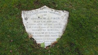 Northwood Cemetery (Cowes) : W J Finch