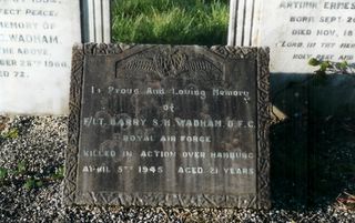 Northwood Cemetery (Cowes) : B S H Wadham