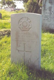 Northwood Cemetery (Cowes) : H F Cave