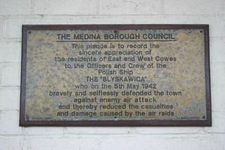Cowes : Blyskawica Memorial 1