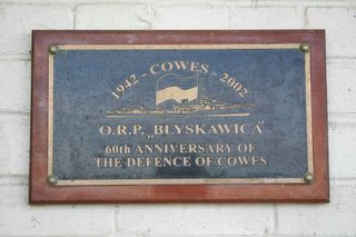 Cowes : Blyskawica Memorial 3