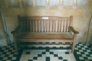 Carisbrooke Castle : County War Memorial : Dunkirk Veterans Association bench