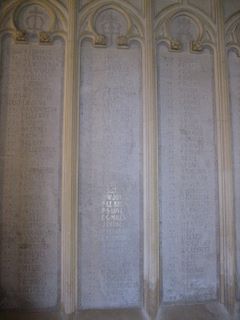 Carisbrooke Castle : IW Rifles War Memorial panel 3