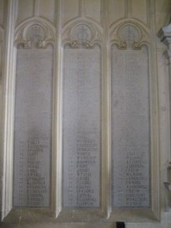 Carisbrooke Castle : IW Rifles War Memorial panel 8