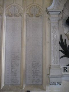 Carisbrooke Castle : IW Rifles War Memorial panel 9