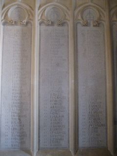 Carisbrooke Castle : IW Rifles War Memorial panel 11