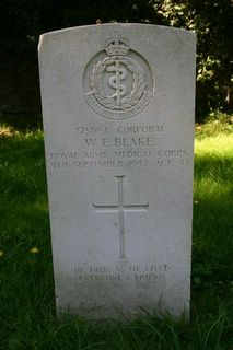 East Cowes (Kingston Road) Cemetery : W E Blake