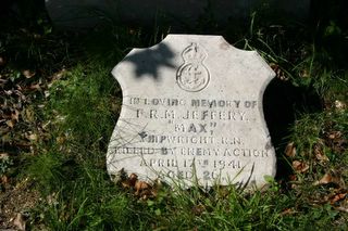 East Cowes (Kingston Road) Cemetery : F R M Jeffery