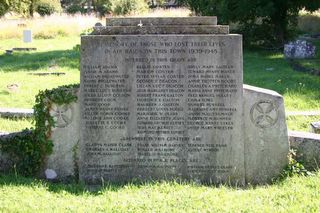 East Cowes Kingston Road Cemetery Civilian Communal Grave