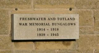 Freshwater and Totland War memorial bungalows