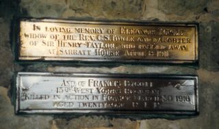 Freshwater St Agnes : Towle & Bygott Memorial