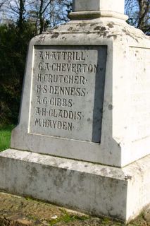 Godshill : War memorial