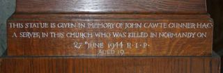 Godshill All Saints Church : J Cawte  