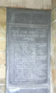 Haven Street : War memorial