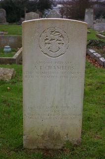 Newport Borough Cemetery : A T Chambers