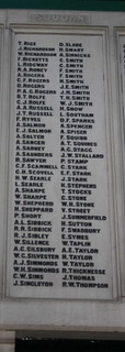 Newport : Drill Hall Isle of Wight Rifles Memorial Panel