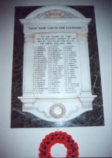 Newport : St John's Church Parish War Memorial  