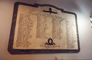 Newport : St Paul's Church Parish World War I Memorial  