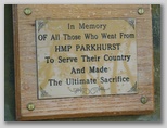 Parkhurst War memorial 2008