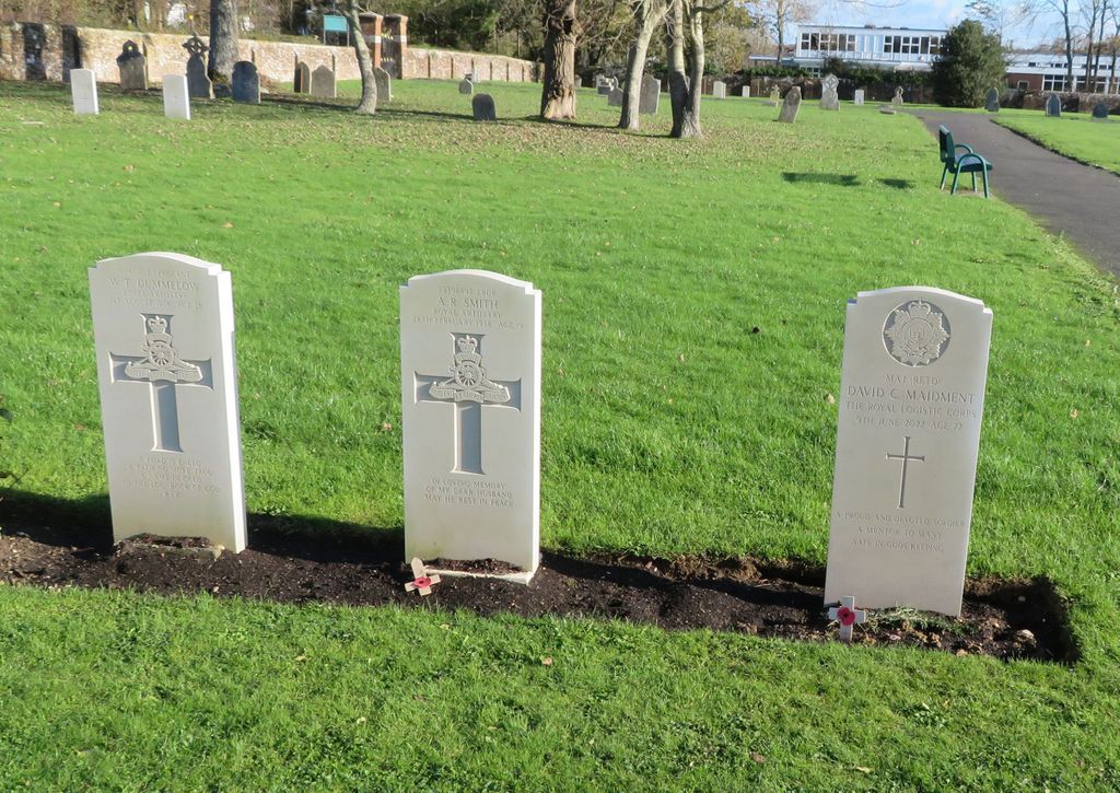 Parkhurst Military Cemetery : D C Maidment