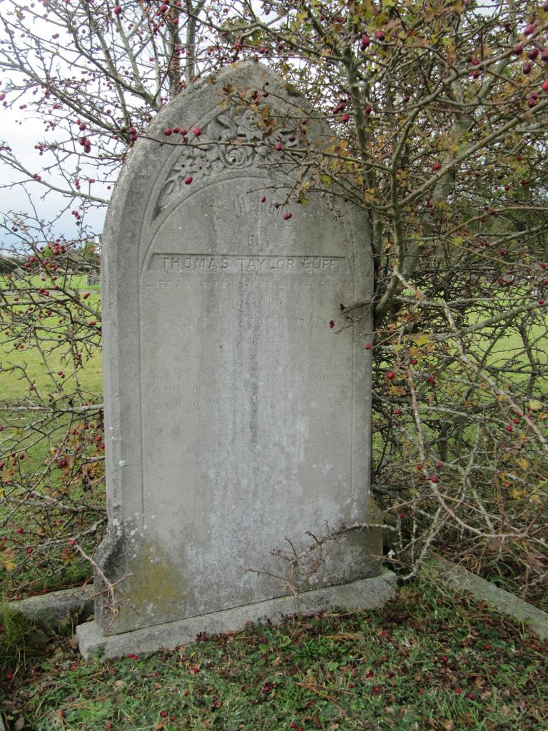 Parkhurst Military Cemetery : T T Duff