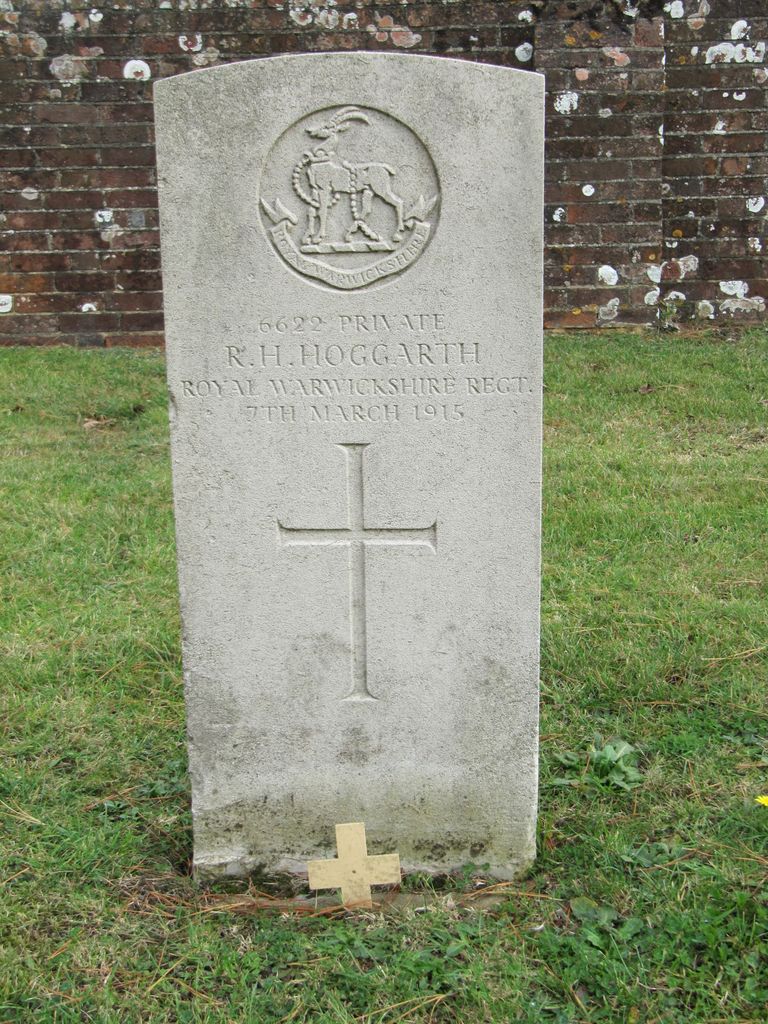 Parkhurst Military Cemetery : R H Hoggarth