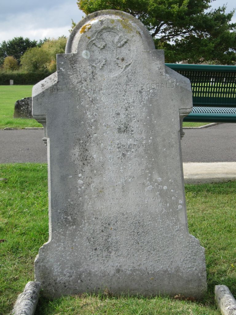 Parkhurst Military Cemetery : W T O Fitzgerald