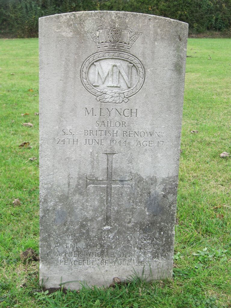Parkhurst Military Cemetery : M Lynch