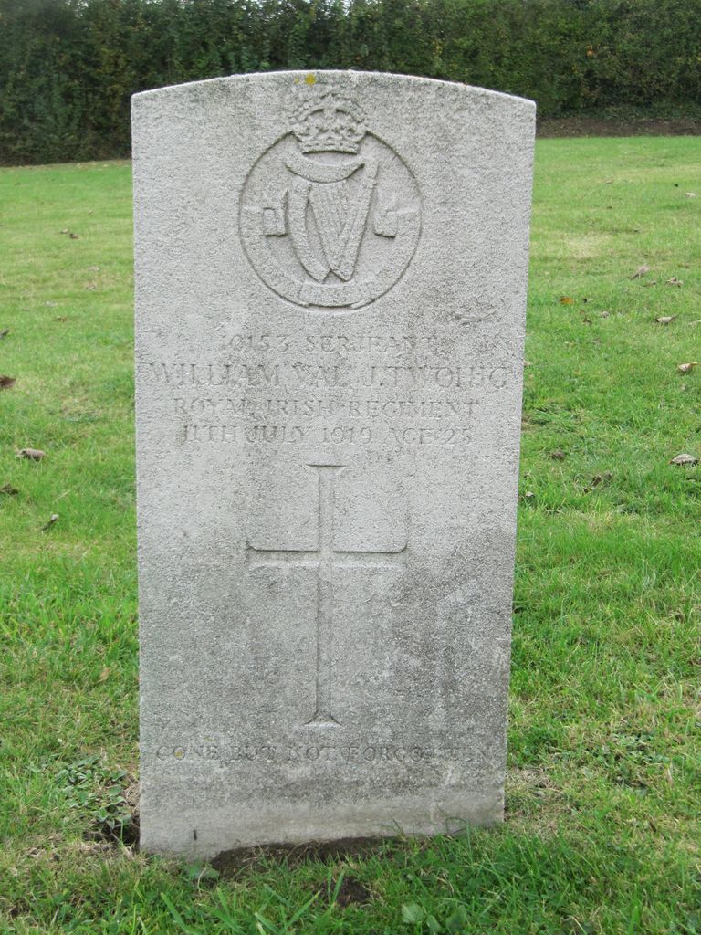 Parkhurst Military Cemetery :  W V J Twohig