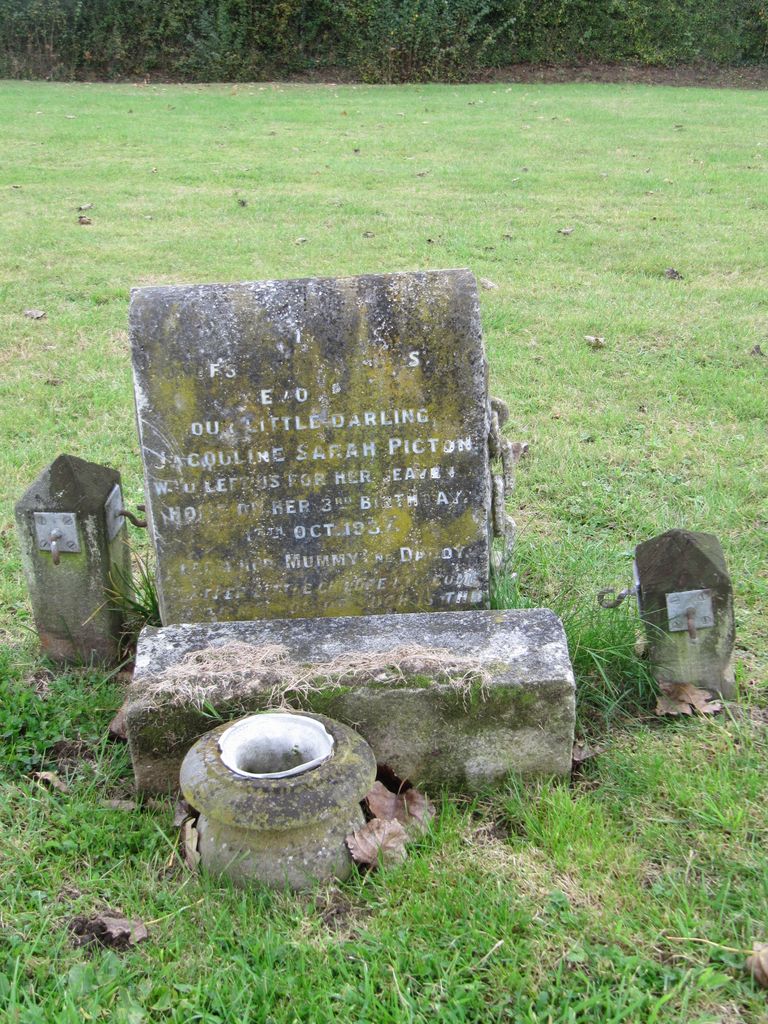 Parkhurst Military Cemetery : J S Picton