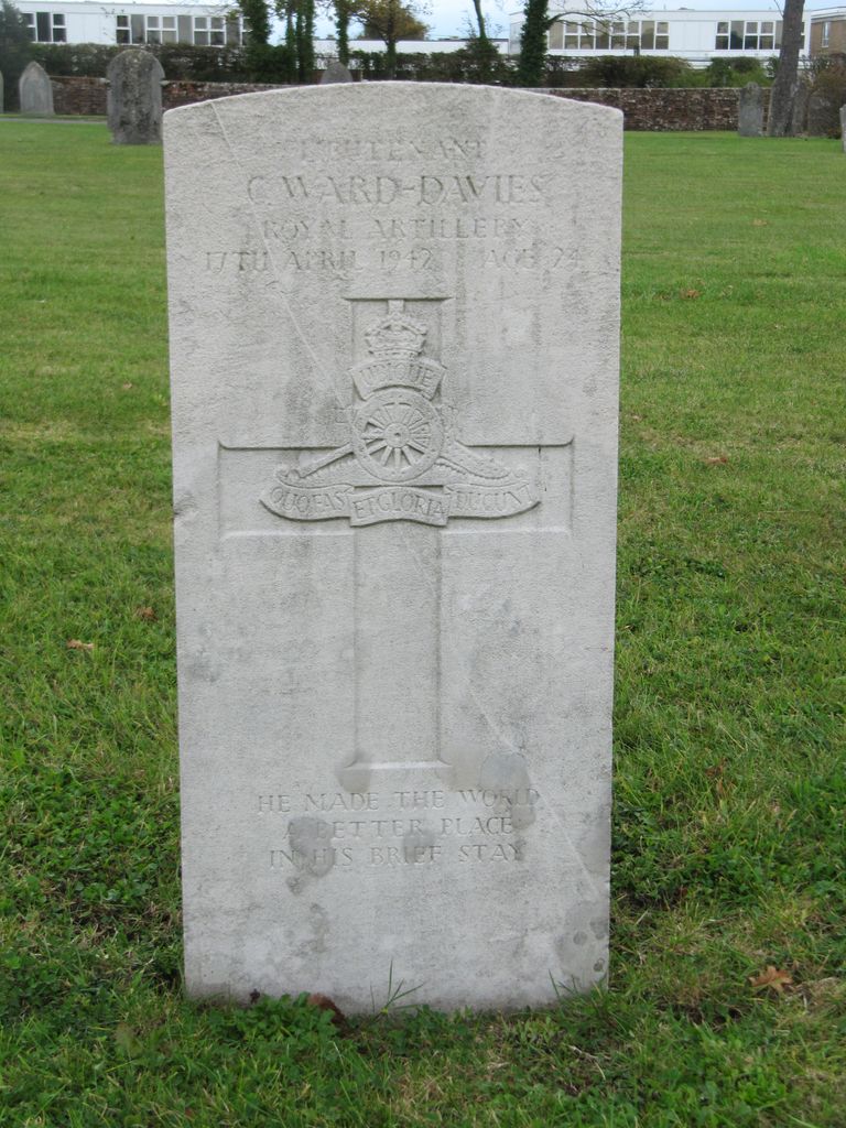 Parkhurst Military Cemetery : C Ward-Davies