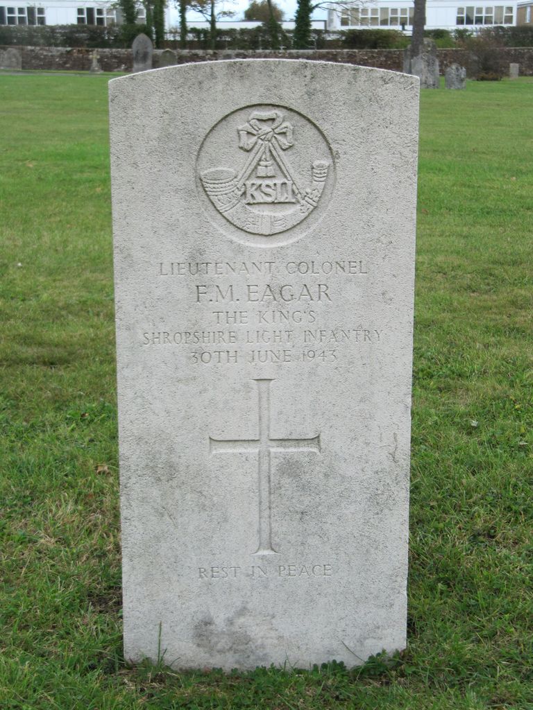 Parkhurst Military Cemetery : F M Eagar