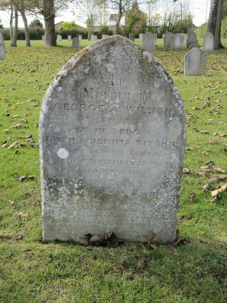 Parkhurst Military Cemetery : G A Wilson