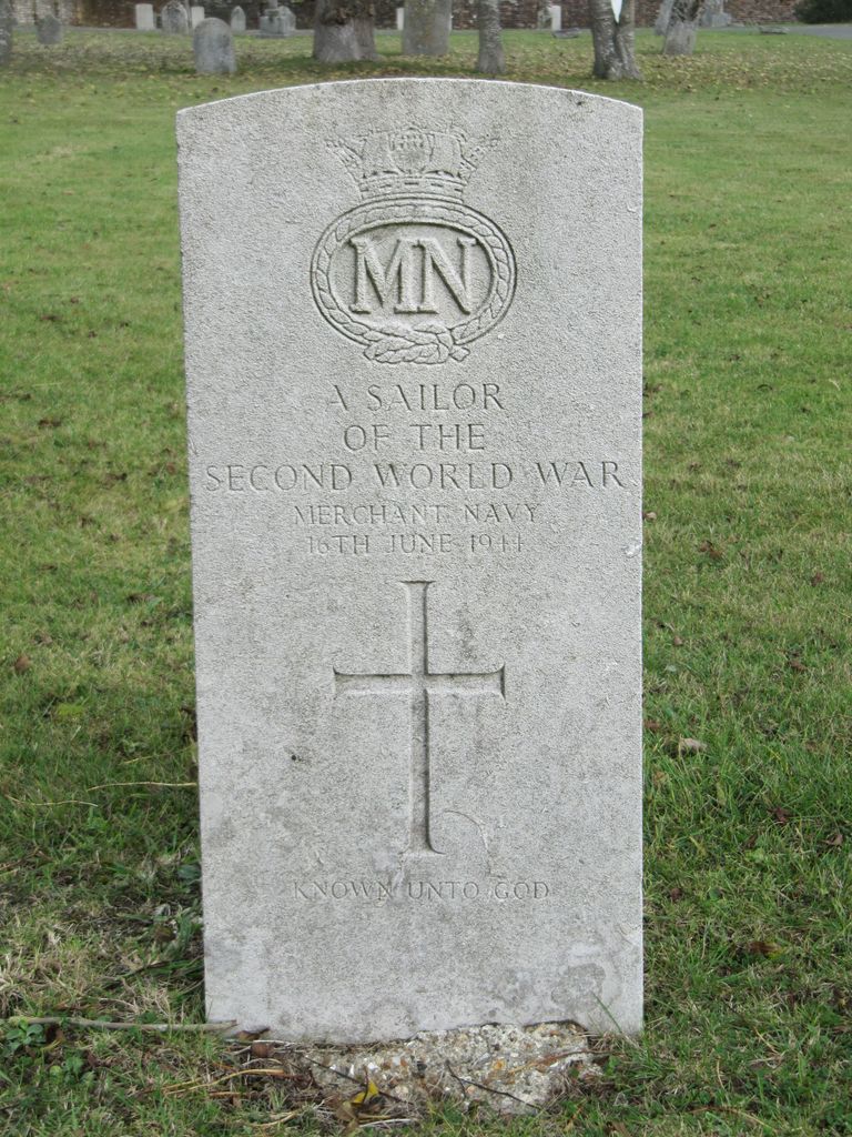Parkhurst Military Cemetery : Anonymous Sailor