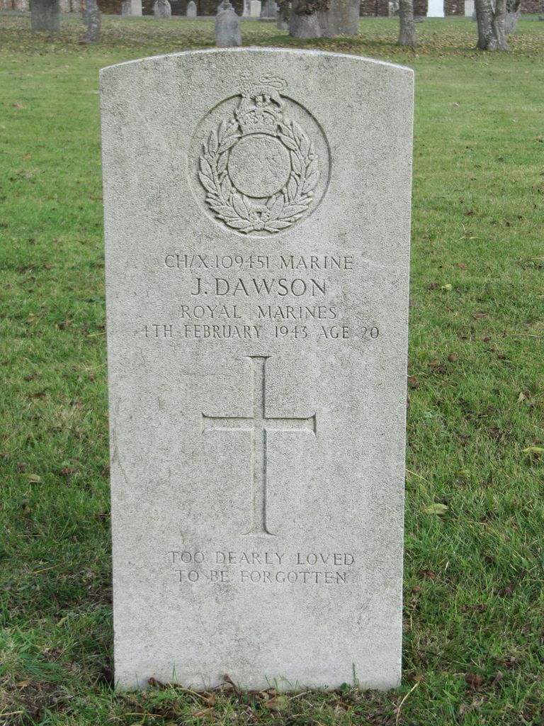 Parkhurst Military Cemetery : J Dawson