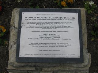 Ryde 41 Royal Marine Commando War Memorial