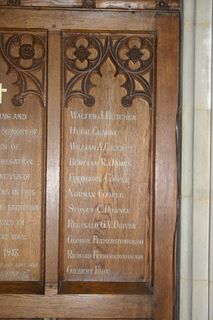 Ryde All Saints Church War memorial