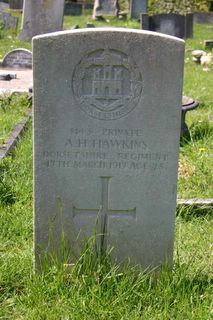 Ryde Borough Cemetery : A H Hawkins