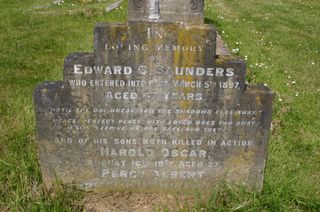 Ryde Borough Cemetery : H O and P A Saunders