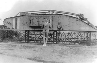 Mark IV female tank at Ryde